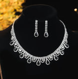 Elegant Droplet Necklace Set