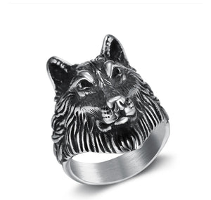 Wolf Ring | Stainless Steel