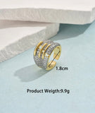 Chunky Open Adjustable Rings