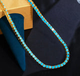 Classic Style Turquoise Necklace