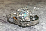 Travel Engagement Ring Set