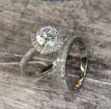 Travel Engagement Ring Set