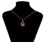 Sahara Glow Earrings and Pendant Set