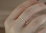 Starlit Whisper Diamond Band