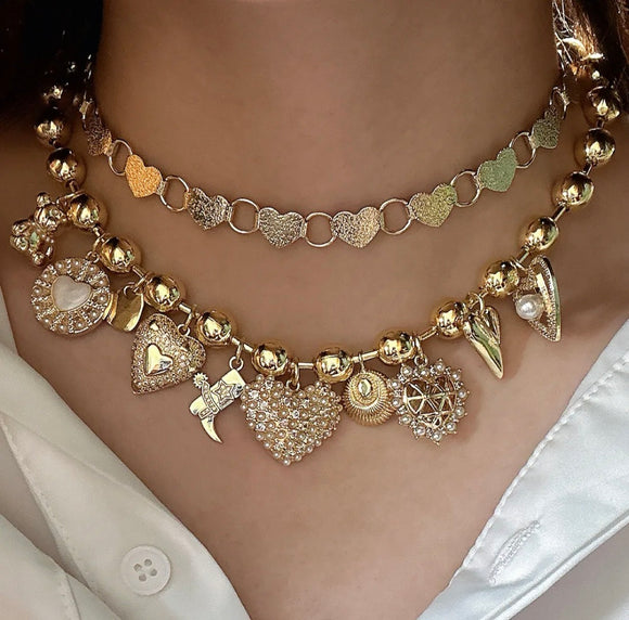 Enchanted Heirloom Charm Necklace Set