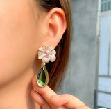 Petal Poise Drop Earrings