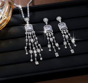 Celestial Cascade Necklace Set