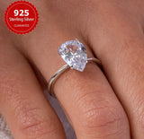 Radiance Pear-Cut 4CT Ring