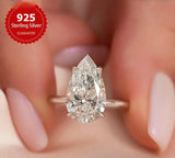 Radiance Pear-Cut 4CT Ring