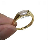 Golden Horizon Marquise Cut Ring