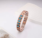 Copper Magnetic Turquoise Wellness Bracelet