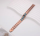 Copper Magnetic Turquoise Wellness Bracelet