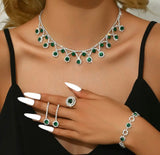 Emerald Radiance Jewelry Set