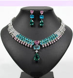 Aurora Radiance Necklace and Earring Set