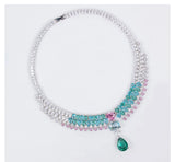 Aurora Radiance Necklace and Earring Set