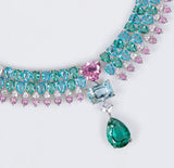 Aurora Radiance Necklace and Earring Set