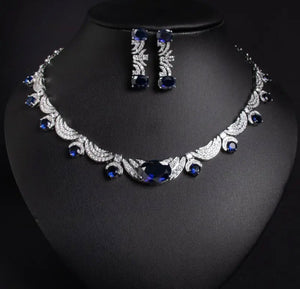 Regal Elegance Necklace and Earrings Set