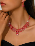 Enchanted Grace Necklace and Earrings Set