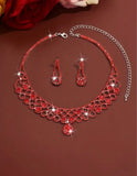 Enchanted Grace Necklace and Earrings Set