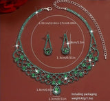 Enchanted Grace Necklace and Earrings Set