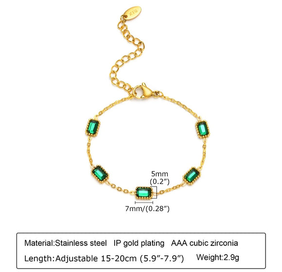 Emerald Essence Bracelet