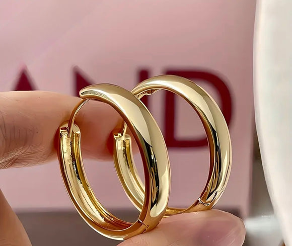 Bold Essential Hoop Earrings