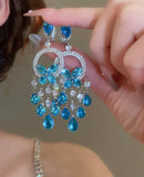 Aurelia Crystal Chandelier Earrings