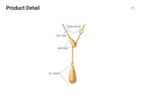 Liquid Grace Drop Necklace