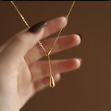 Liquid Grace Drop Necklace