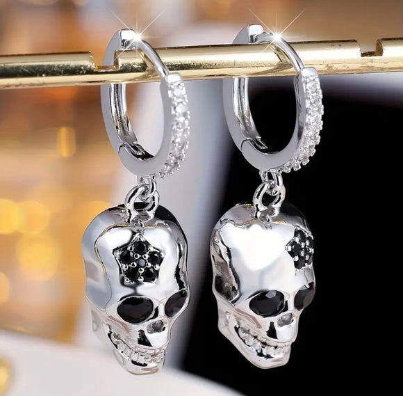 Eclipse Skull Hoops