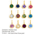 Birthstone Necklace Pendant Collection