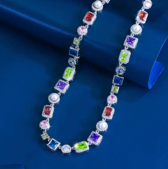 Aura Gem Necklace