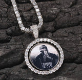 Customizable Rotating Memory Pendant