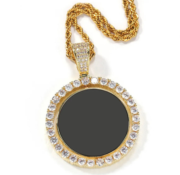 Customizable Rotating Memory Pendant