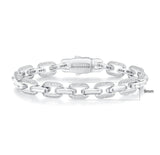 Sleek Link Contour Bracelet