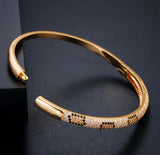 Panther Glow Cuff Bangle
