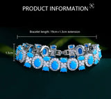 Turquoise Oval Bracelet