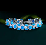 Turquoise Oval Bracelet