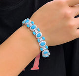 Turquoise Oval Bracelet