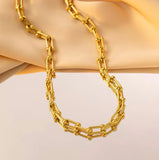 Modern Link Chain Necklace