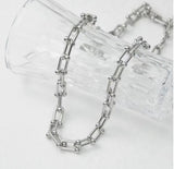 Modern Link Chain Necklace