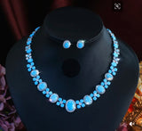 Turquoise Radiance Necklace and Earring Set