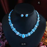 Turquoise Radiance Necklace and Earring Set