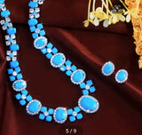 Turquoise Radiance Necklace and Earring Set