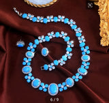 Turquoise Radiance Necklace and Earring Set