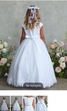 Gorgeous Floral Lace and Tulle First Communion Dress