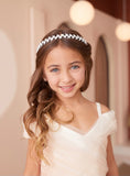 Baguette Rhinestone Headband | Flower Girl | Communion | Confirmation | Party |