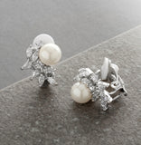 Pearl Radiance Clip-On Earrings