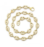 Bold Oval Link Chain Necklace