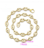 Bold Oval Link Chain Necklace